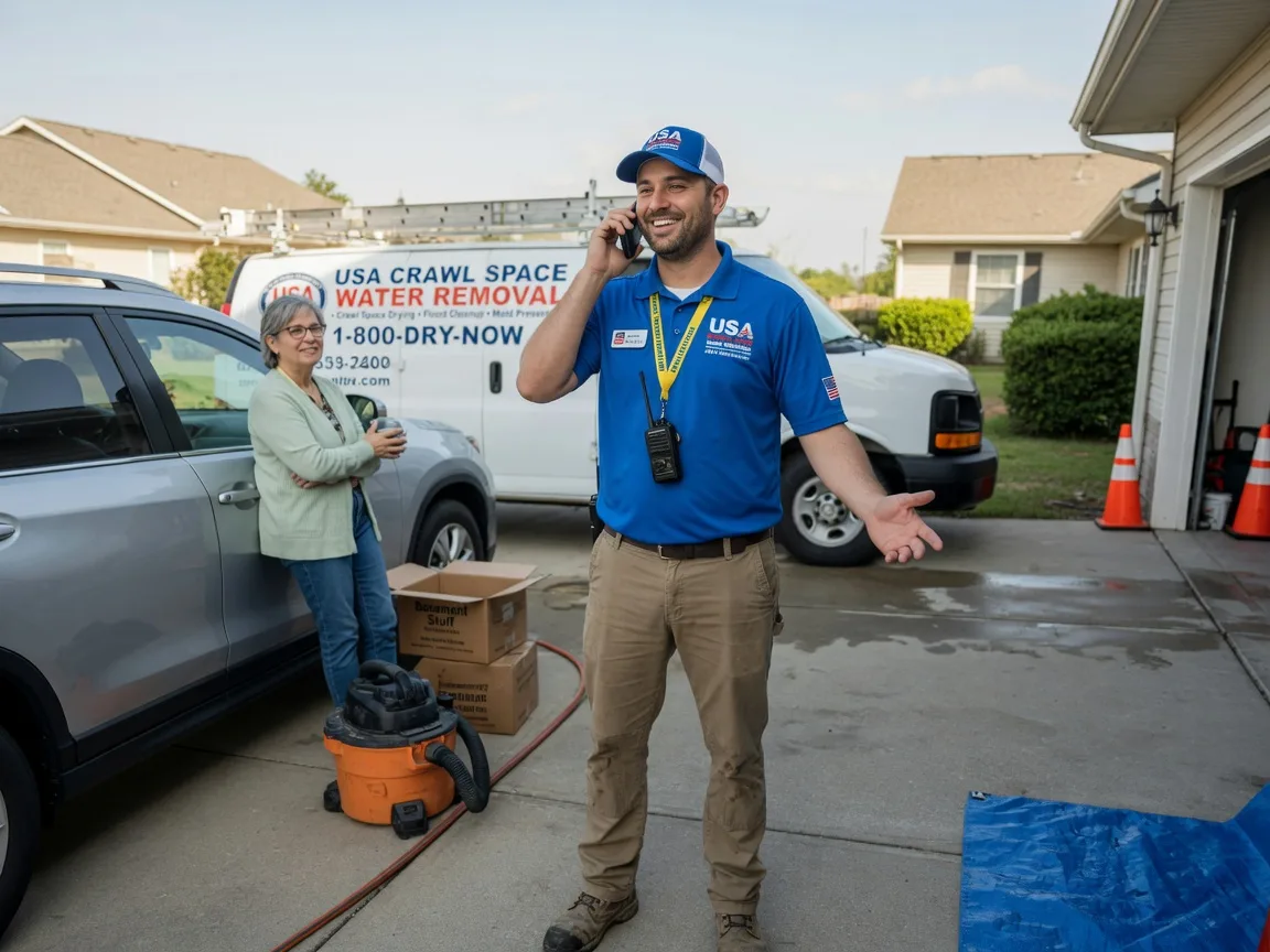 Crawl Space Water Removal Sunbury, NC FAQs